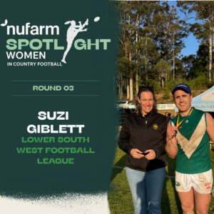 Nufarm Spotlight: Championing Community – Suzi Giblett