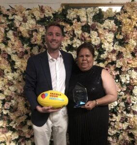 League President takes out the Tackle Your Feelings Community Champion Award for WA